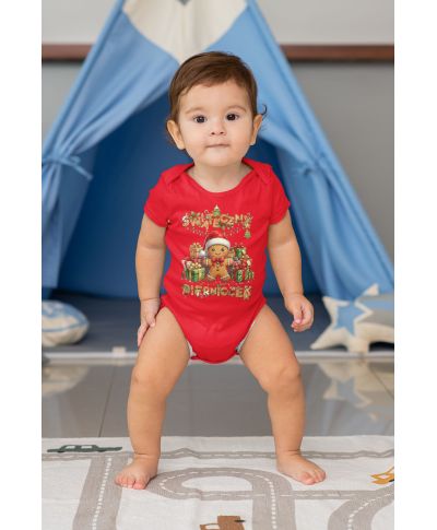Body dziecięce Świąteczne na Święta Świąteczny Pierniczek na prezent