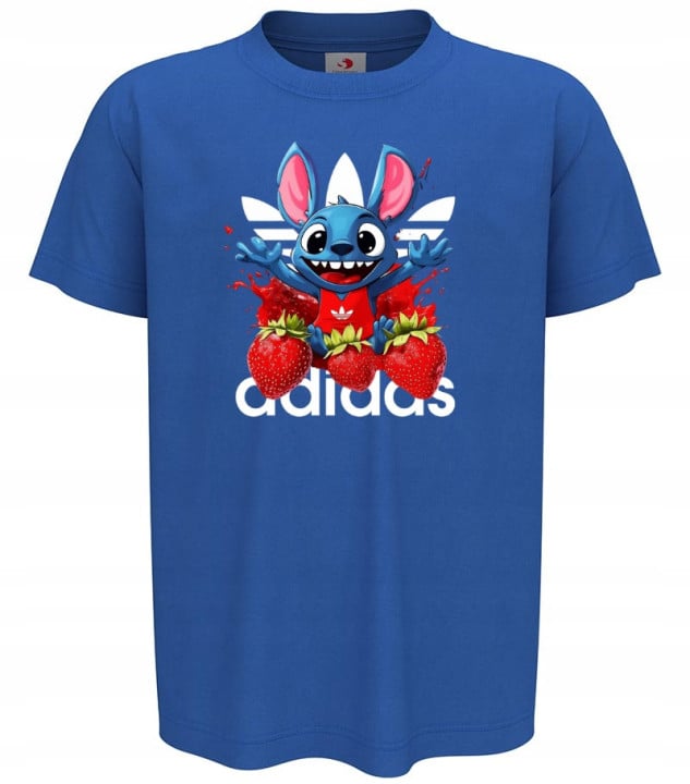 Koszulka dziecięca Stitch Stich parodia znanej marki Truskawki T-shirt