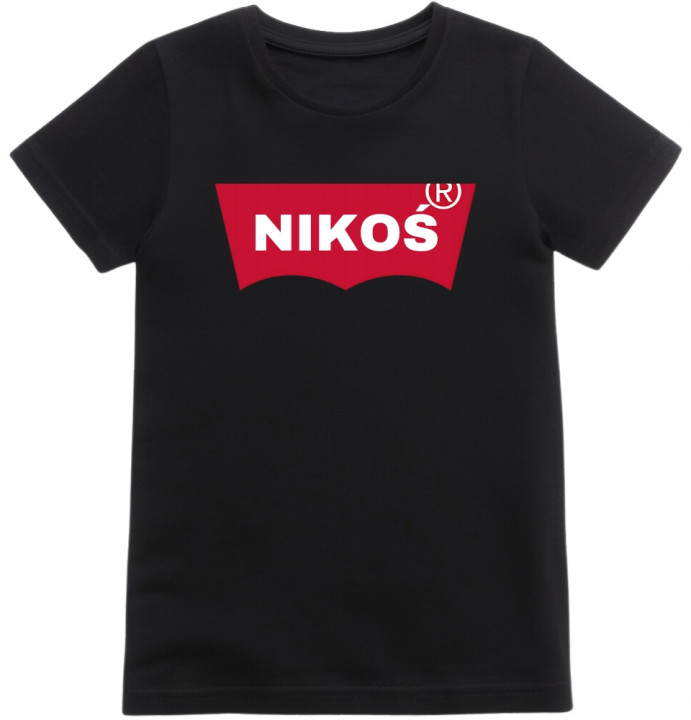 Koszulka dziecięca z nadrukiem dowolnym własnym napisem parodia t-shirt — zdjęcie 2