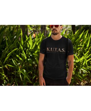 Koszulka męska K.U.T.A.S. akronim śmieszny prezent dla faceta chłopaka męża