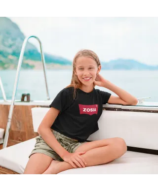 Koszulka dziecięca z nadrukiem dowolnym własnym napisem parodia t-shirt