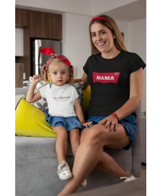 Koszulka damska z nadrukiem dowolnym własnym napisem parodia modny t-shirt