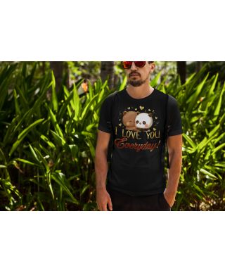 Koszulka męska I Love you Everyday słodkie misie prezent na walentynki
