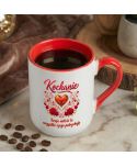 Kubek elegancki Kochanie Twoja Miłość to Wszystko prezent na walentynki