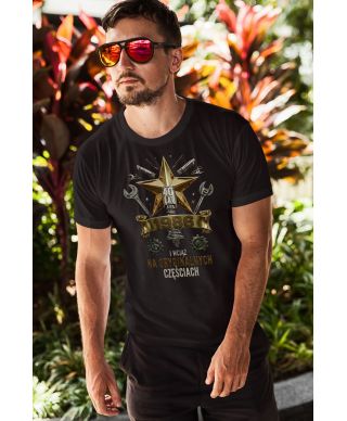 Koszulka męska prezent na 40 urodziny Wciąż na Oryginalnych Częściach