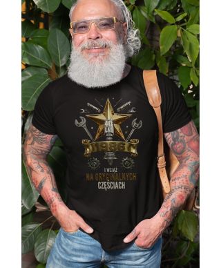 Koszulka męska prezent na 40 urodziny Wciąż na Oryginalnych Częściach