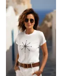 Koszulka damska z Kompasem Podążaj za Swoim Kierunkiem t-shirt damski