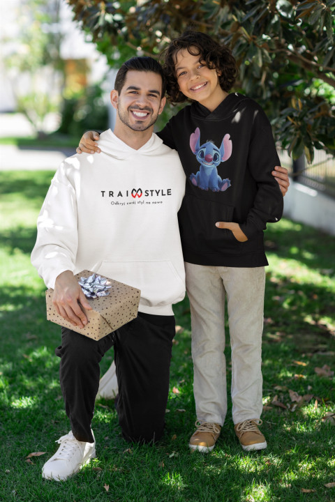 Bluza z kapturem dziecięca Stitch Stich Lilo prezent T-shirt dla dziecka — zdjęcie 4