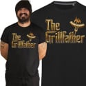 Koszulka męska prezent na Dzień Ojca dla Taty król grilla The Grillfather