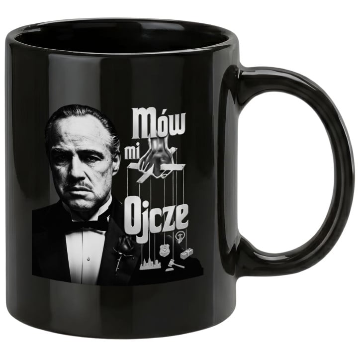 Kubek prezent na Dzień Ojca dla Taty Mów Mi Ojcze szef mafii
