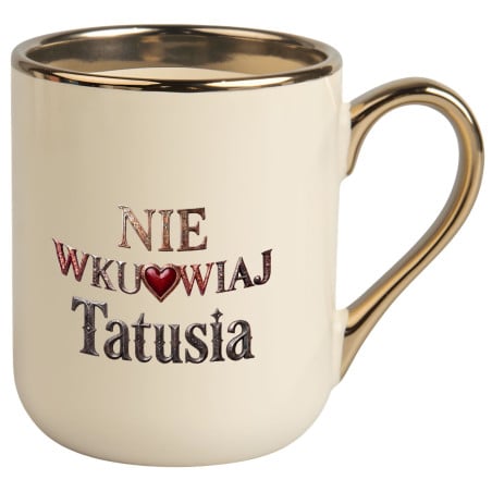 Kubek prezent na Dzień Ojca dla Taty Nie Wku*wiaj Tatusia