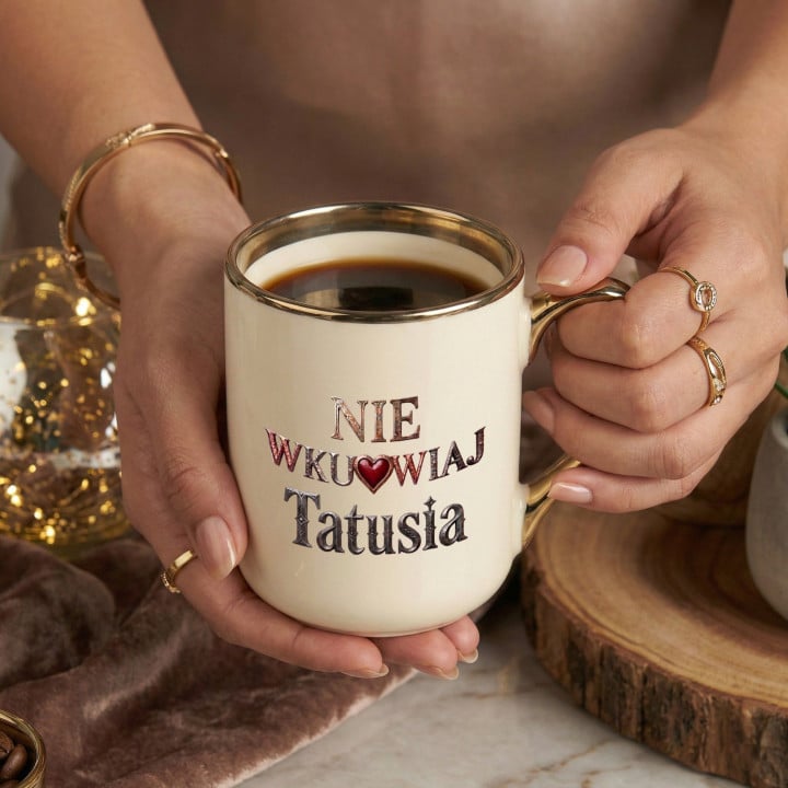 Kubek prezent na Dzień Ojca dla Taty Nie Wku*wiaj Tatusia — zdjęcie 4