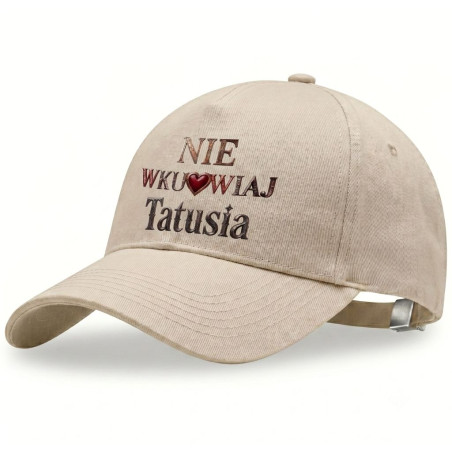 Czapka z daszkiem prezent na Dzień Ojca dla Taty Nie Wku*wiaj Tatusia