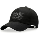 Czapka z daszkiem rockowy prezent dla fana muzyki AC/DC Back in Black