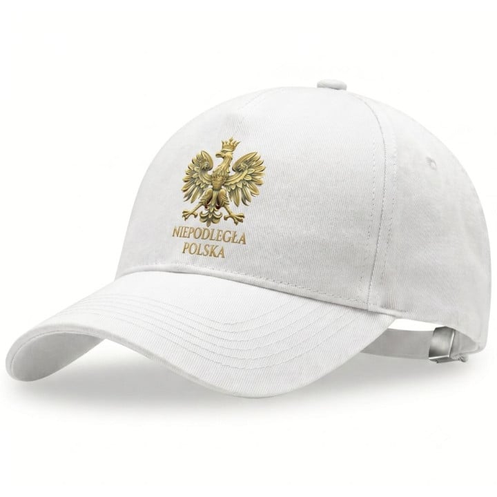 Czapka z daszkiem Patriotyczna Orzeł Złoty Niepodległa Polska
