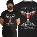 Koszulka męska pamiątka Wołyń 1943 Rzeź Wołyńska Polska Pamięta