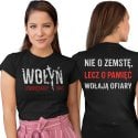 Koszulka damska Wołyń 1943 Nie o zemstę lecz o Pamięć Wołają Ofiary