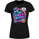 Koszulka damska z własnym dowolnym nadrukiem logo zdjęciem grafiką t-shirt