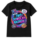 Koszulka dziecięca z własnym dowolnym nadrukiem logo zdjęciem grafiką t-shirt
