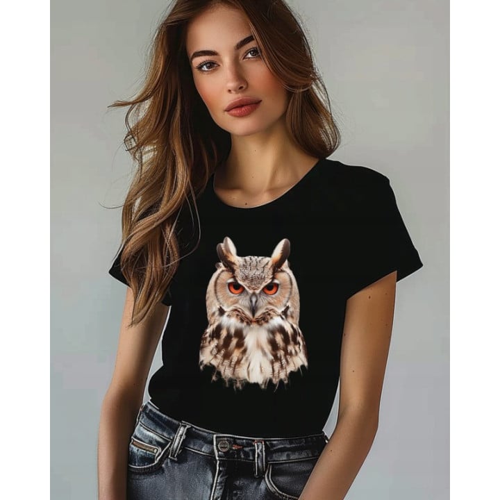 Koszulka damska z własnym dowolnym nadrukiem logo zdjęciem grafiką t-shirt — zdjęcie 4