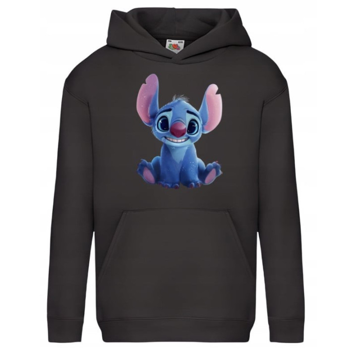 Bluza z kapturem dziecięca z własnym dowolnym nadrukiem logo zdjęciem grafiką — zdjęcie 2