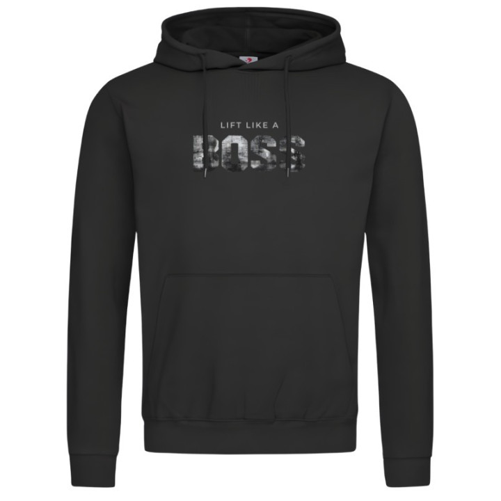 Bluza z kapturem męska z własnym dowolnym nadrukiem logo zdjęciem grafiką — zdjęcie 2