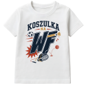 Koszulka dziecięca do szkoły na WF sport szkolny piłka badminton koszykówka