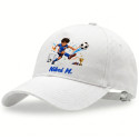Czapka z daszkiem do przedszkola szkoły sport futbol piłkarz z imieniem