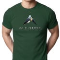 Koszulka męska xpossible „Altitude Series 01” – geometryczny szczyt górski