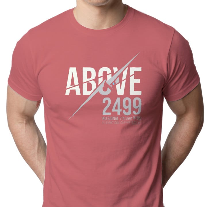 Koszulka męska xpossible „Above 2499” – tatrzański szczyt Rysy