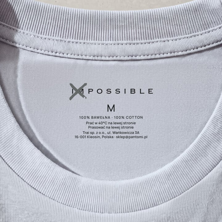 Koszulka męska xpossible „Silence Mountain Club” – górski napis po angielsku — zdjęcie 7