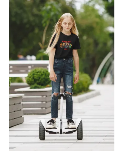 Koszulka dziecięca z postaciami z gry ROBLOX dla gracza Wpisz Swoje Imię