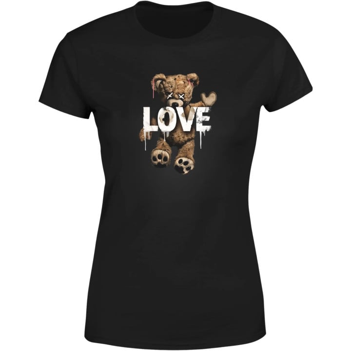 Koszulka damska Miś Teddy z napisem LOVE T-shirt damska