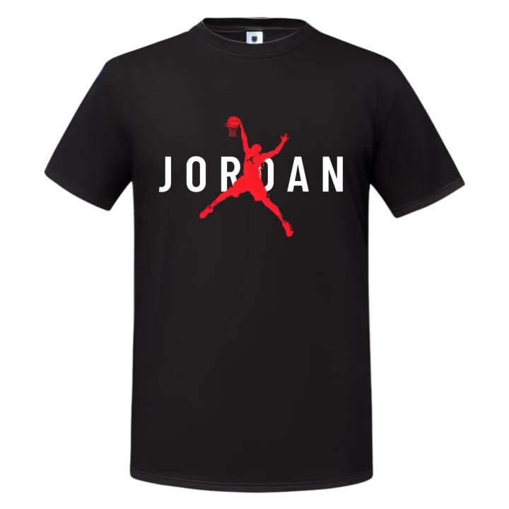Koszulka męska z napisem nadrukiem modna koszykarska T-shirt męski