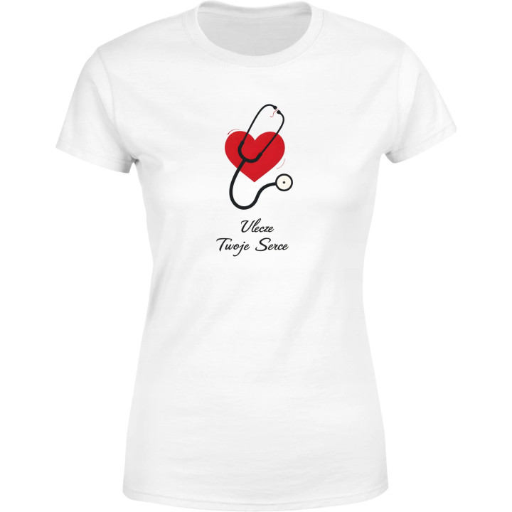 Koszulka damska Uleczę Twoje Serce T-shirt damski