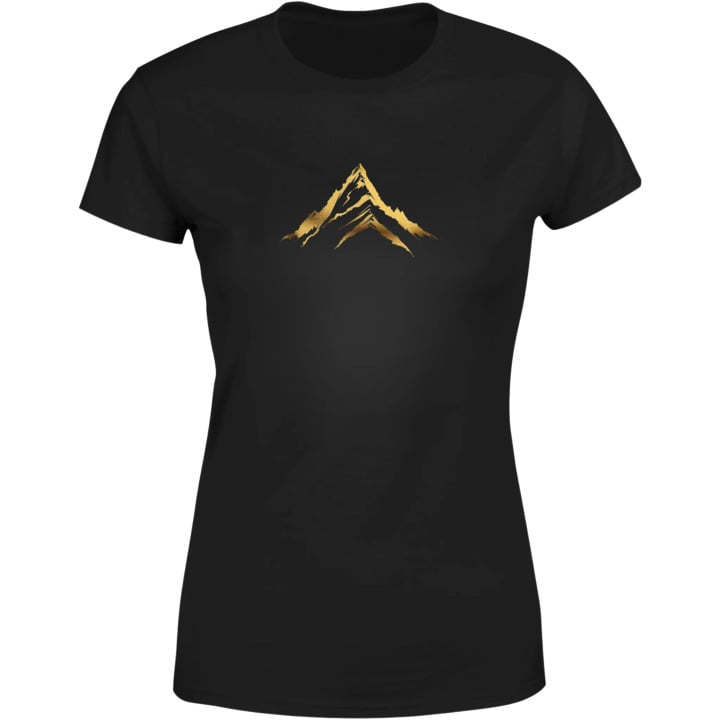 Koszulka damska Złote Góry szczyty dla miłośników gór T-shirt damski