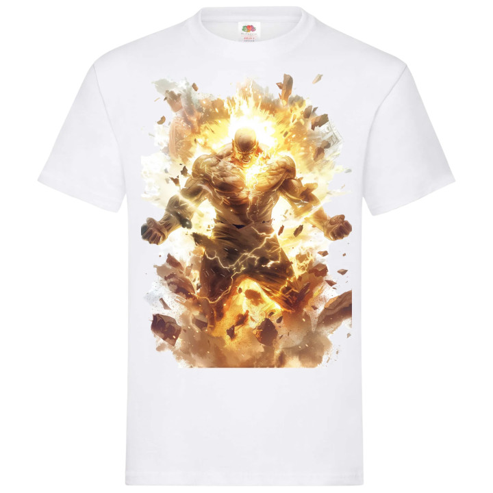 Koszulka męska Eksplozja Mocy siła i energia T-shirt męski — zdjęcie 6