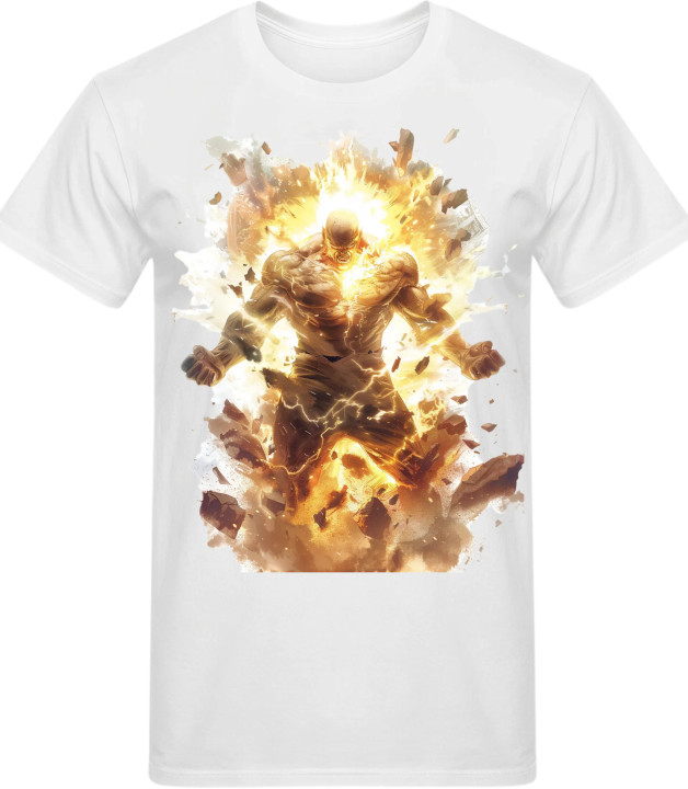 Koszulka męska Eksplozja Mocy siła i energia T-shirt męski — zdjęcie 7
