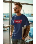 Koszulka męska z nadrukiem dowolnym własnym napisem parodia modny t-shirt