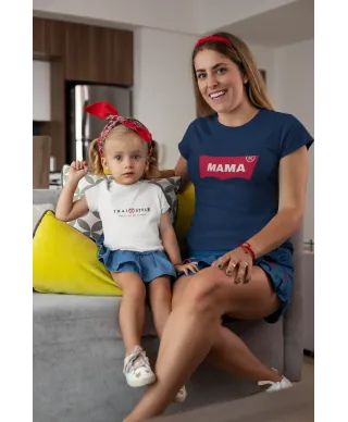 Koszulka damska z nadrukiem dowolnym własnym napisem parodia modny t-shirt