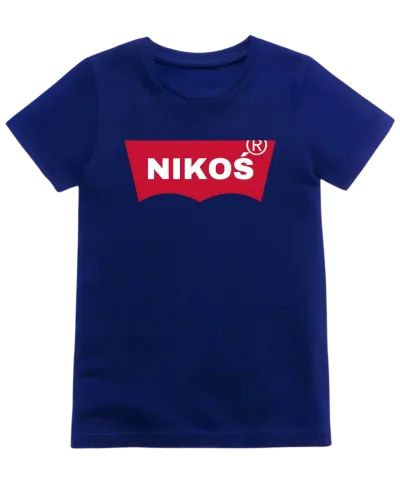 Koszulka dziecięca z nadrukiem dowolnym własnym napisem parodia t-shirt