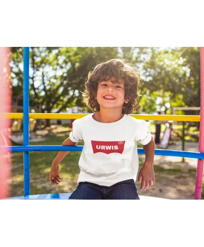 Koszulka dziecięca z nadrukiem dowolnym własnym napisem parodia t-shirt