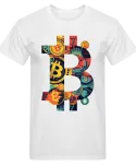 Koszulka męska z bitcoinem crypto Bitcoin kryptowaluty 2 T-shirt męski
