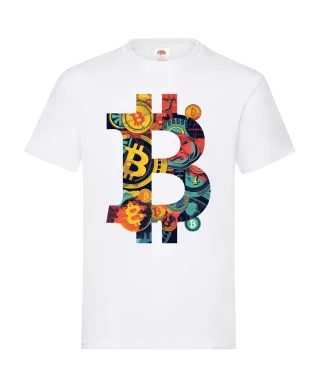 Koszulka męska z bitcoinem crypto Bitcoin kryptowaluty 2 T-shirt męski