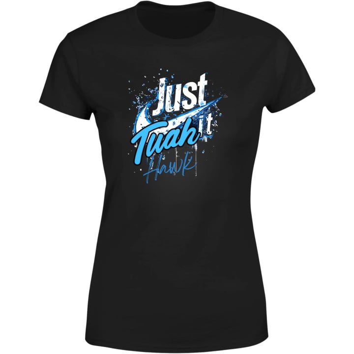 Koszulka damska Just Hawk Tuah it Spit on That Thang trendy modny T-shirt