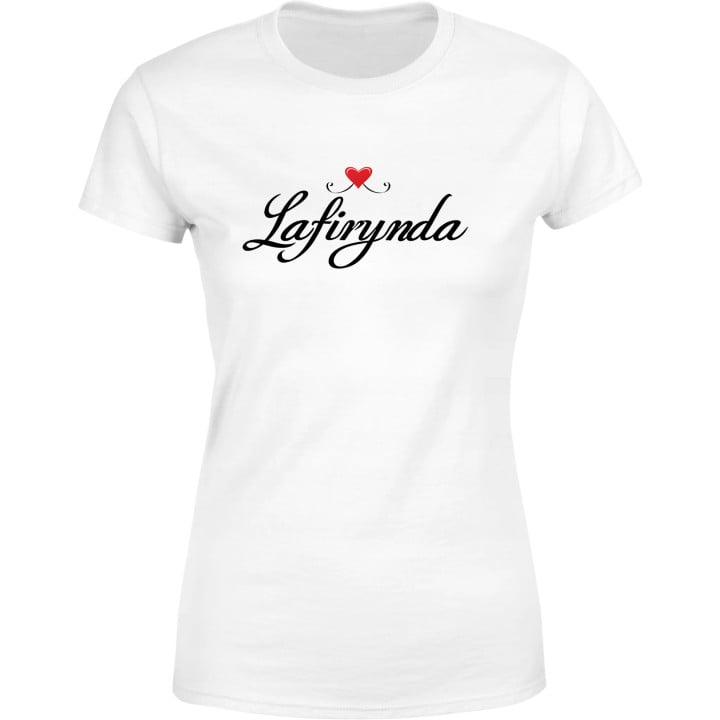 Koszulka damska romantyczna Lafirynda prezent śmieszny T-shirt damski