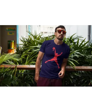 Koszulka męska z nadrukiem Slum Dunk 2 modna koszykarska T-shirt męski