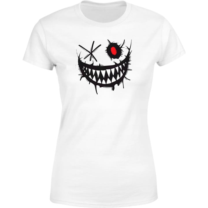 Koszulka damska z Mrocznym Uśmiechem i Czerwonym Okiem T-shirt damski