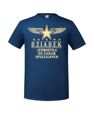 Koszulka męska DZIADEK Jednostka do zadań specjalnych prezent dla Dziadka
