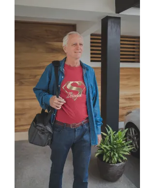 Koszulka męska na Dzień Dziadka Super Dziadek prezent dla dziadka T-shirt